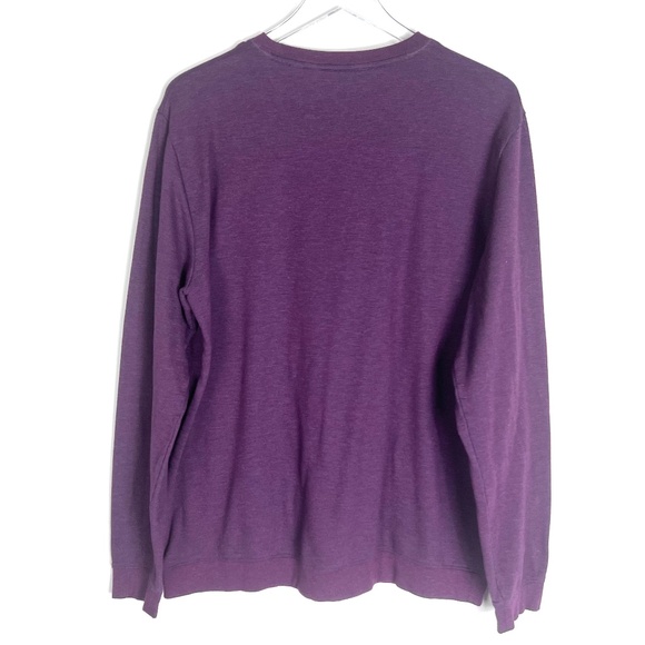 Travis Mathew Fink 2.0 Crewneck Sweater Heather Mauve Wine Size XL - Picture 5 of 10